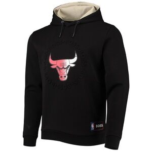 Boss x NBA Chicago Bulls Bounce Logo Pullover Hoodie Special Edition Collection